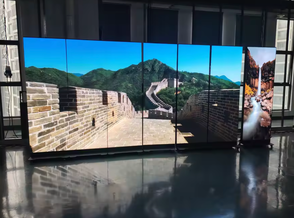 LED poster wall