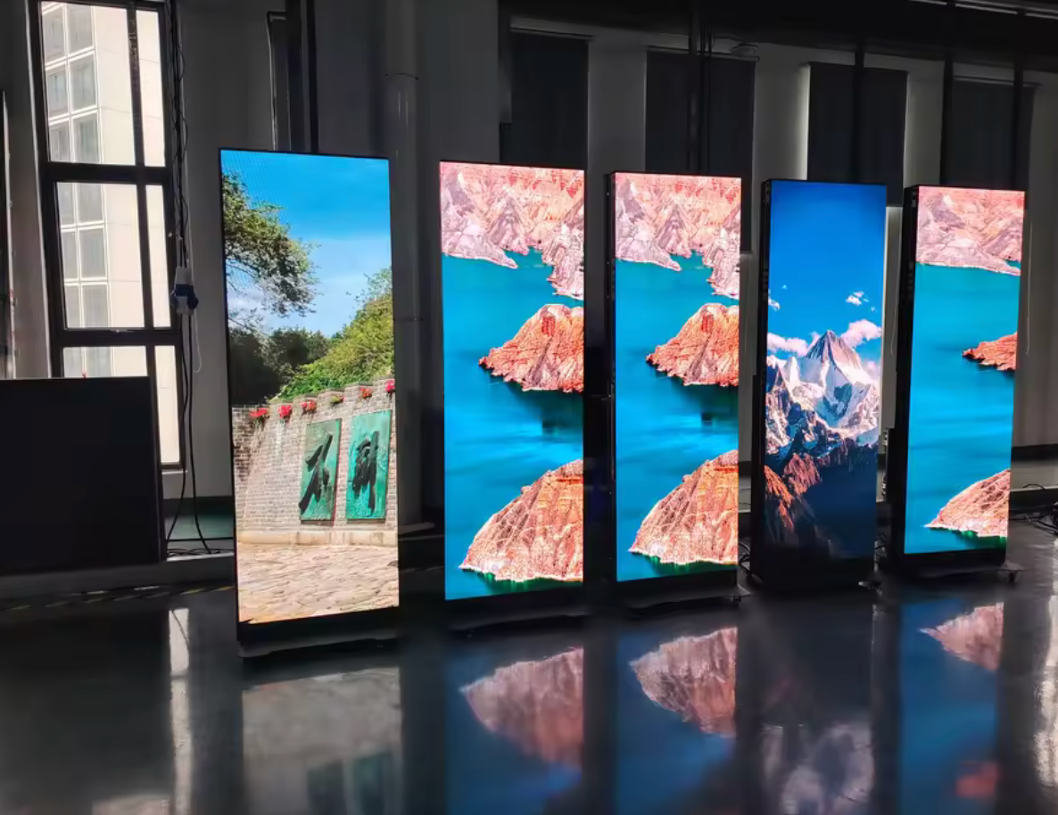 LED poster wall
